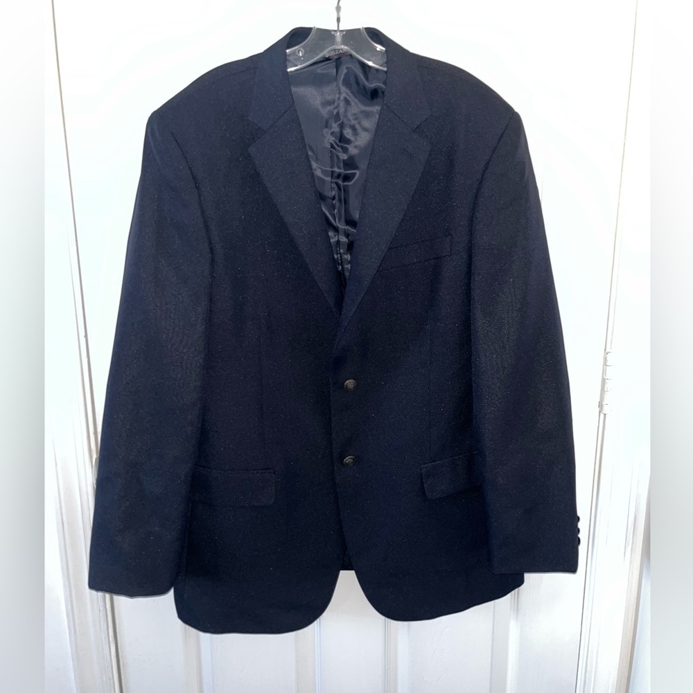 Bolzano Men’s Size 42R Navy Blue Suit Jacket